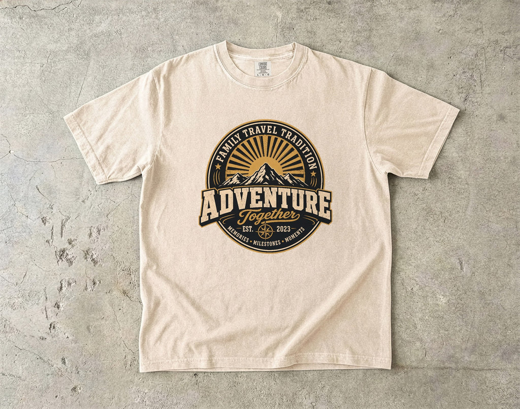 Family Travel Tradition Vintage Adventure Shirt