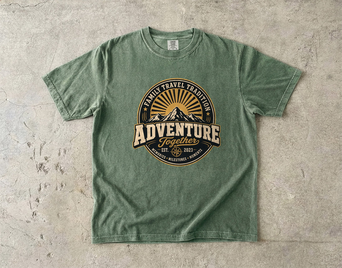 Family Travel Tradition Vintage Adventure Shirt