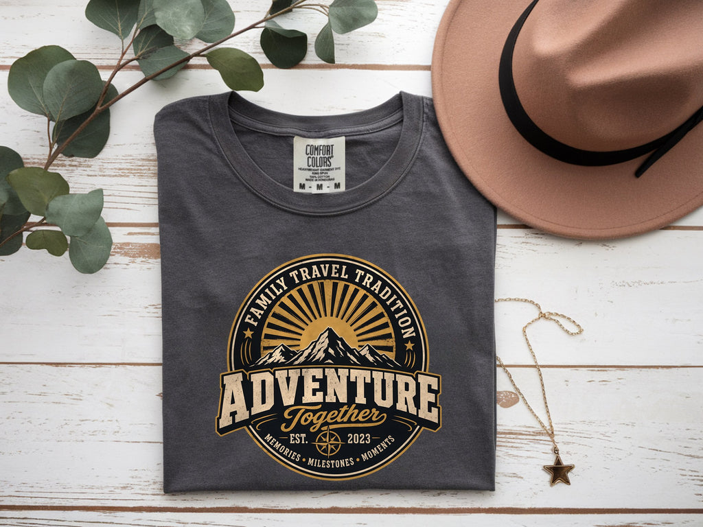 Family Travel Tradition Vintage Adventure Shirt