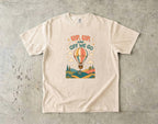 Up Up and Off We Go Hot Air Balloon Shirt