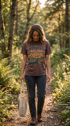 The Weekend We’ll Talk About Forever Road Trip Shirt – close-up product photo